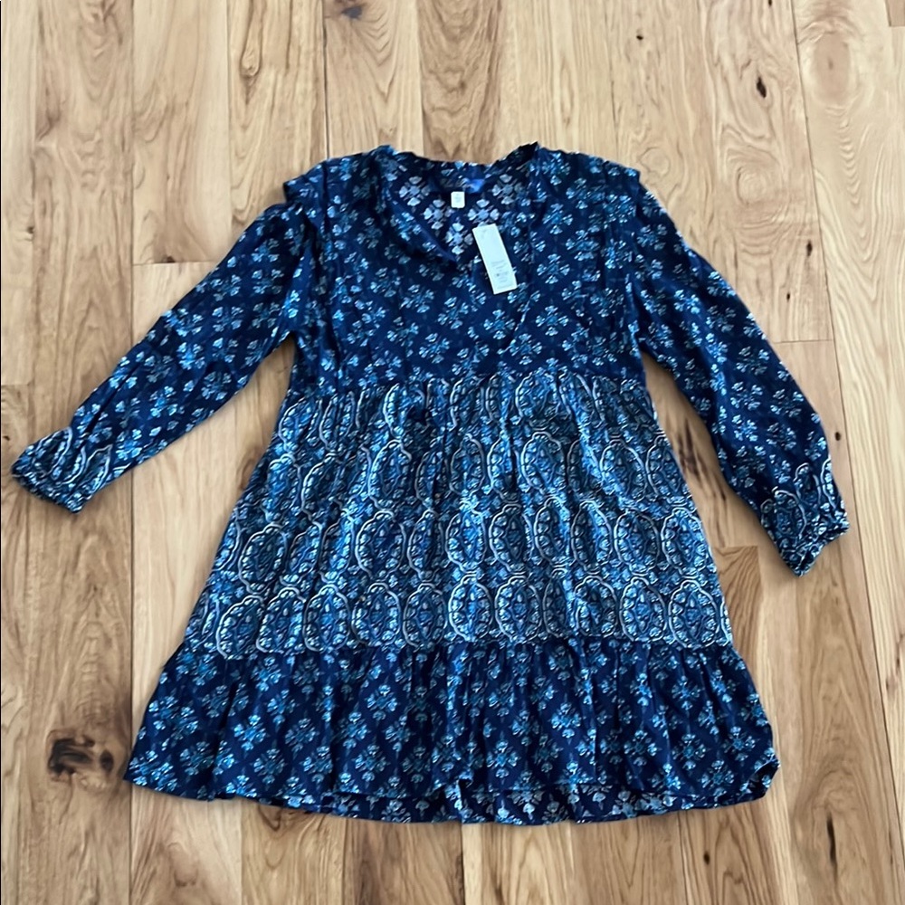 Blue Patterned Dress from Francesca’s